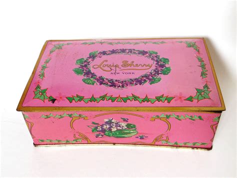 old metal candy boxes|Vintage Metal Candy Box for sale .